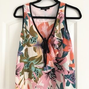 Nanette Lepore, Tropicana Silk Top